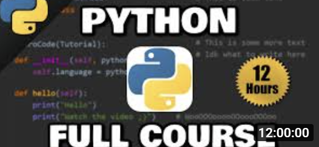 Course 1 Python